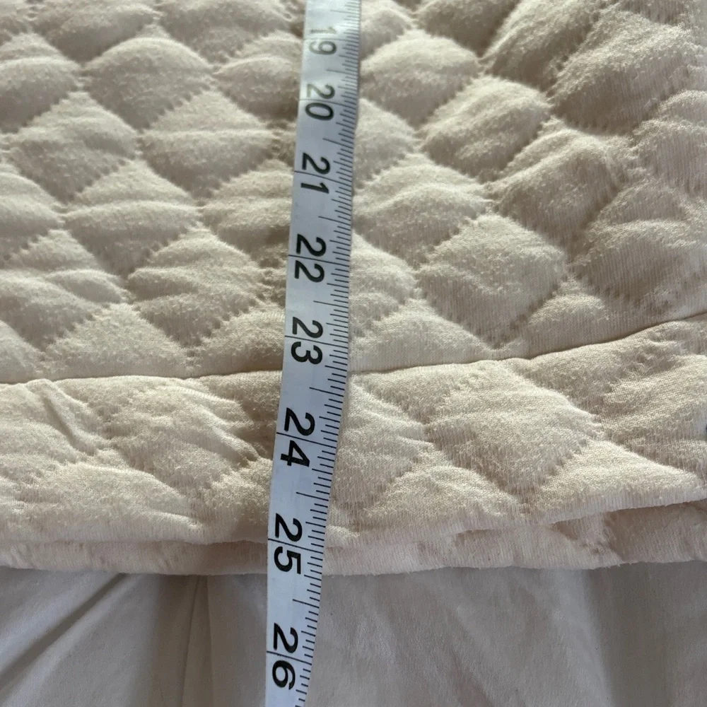 Talbots Cream Quilted Jacket - Picture 8 of 8